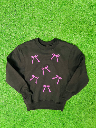 Crewneck - Bows (Kids and Adults)