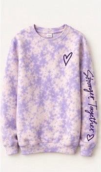Youth Crewneck - Stronger Together Daydream Lavender