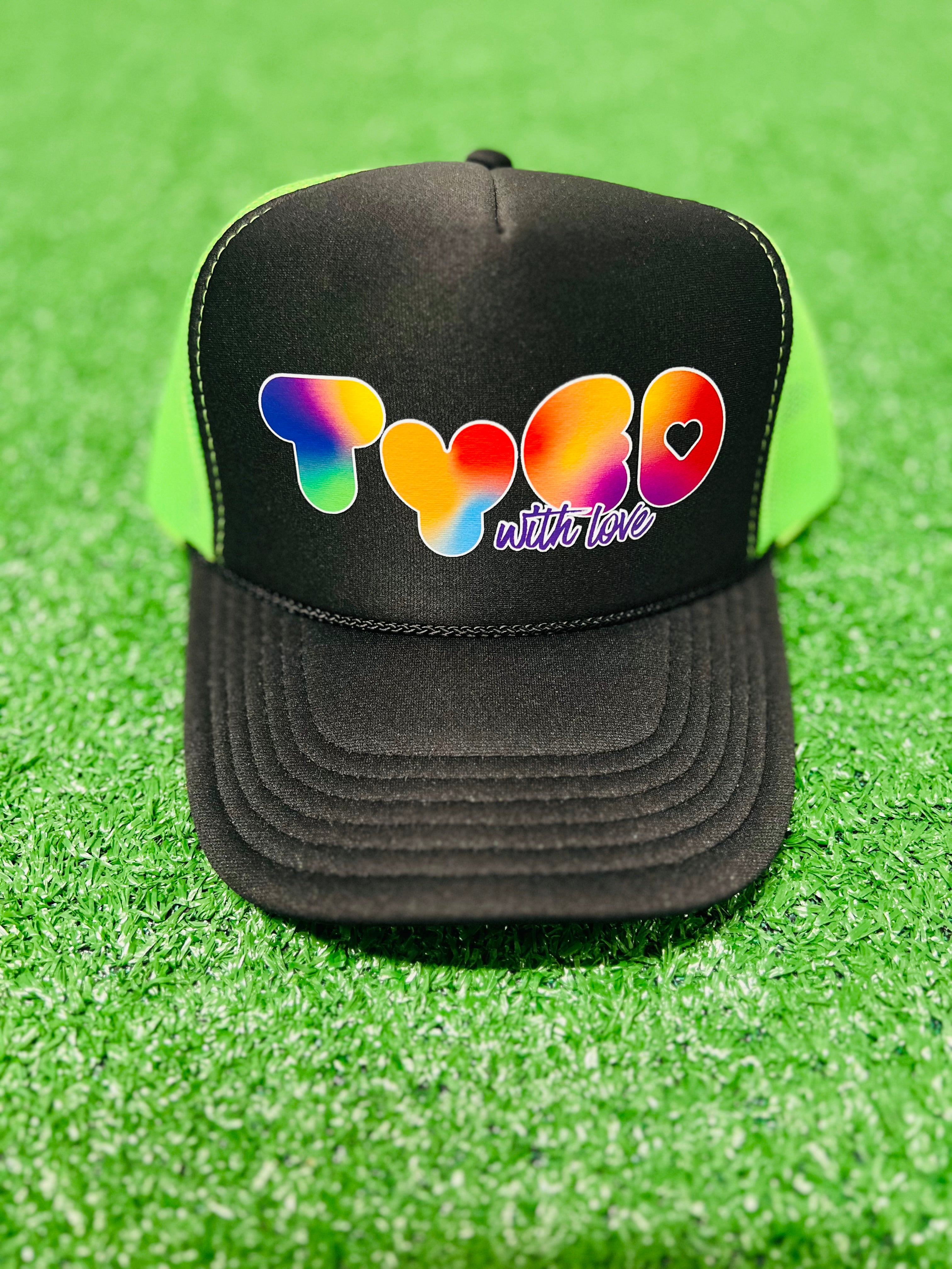 Tyed with Love Party Hat - Wild Green