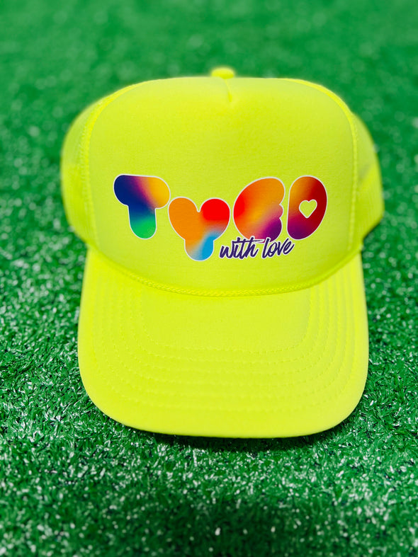 Tyed with Love Party Hat - Burst Yellow