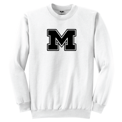 Crewneck - Medfield "M" - Medfield Community Market Event