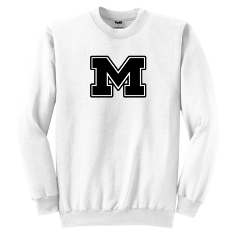 Crewneck - Medfield "M" - Medfield Community Market Event