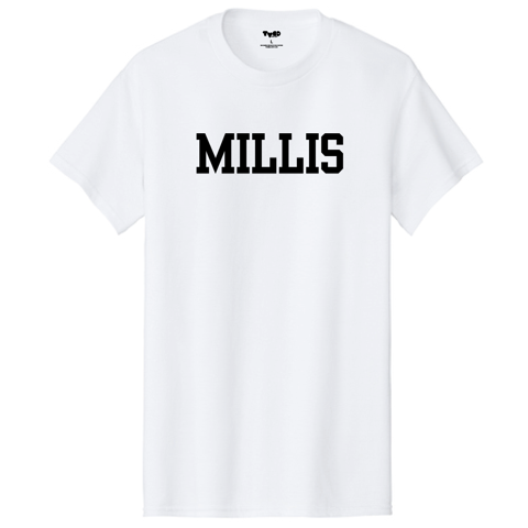 T-Shirt - "MILLIS" - Medfield Community Market Event